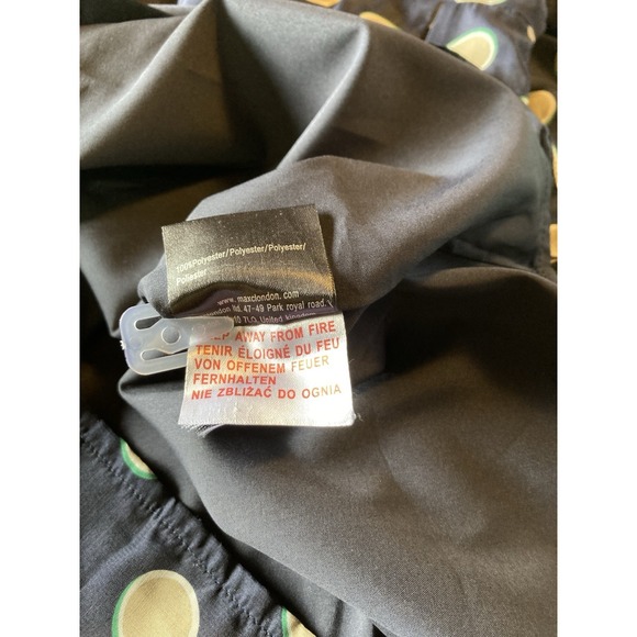 NWT‎ Max C London Dress Women's Size 8 Blue Green Polka Dot Retro Style Zipper - Picture 7 of 9